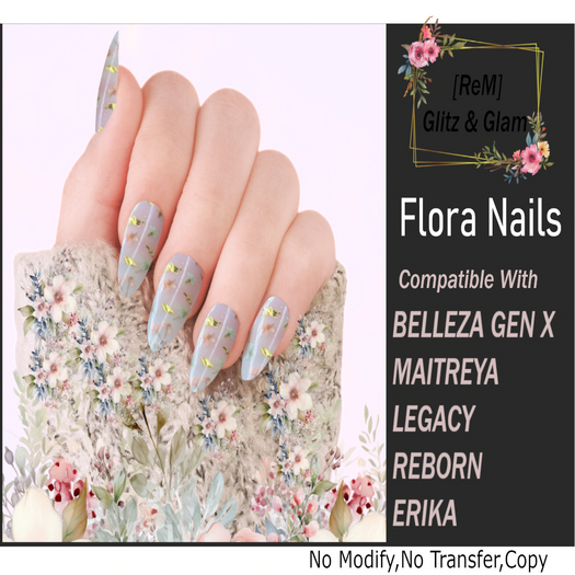 [ReM] Flora Nails