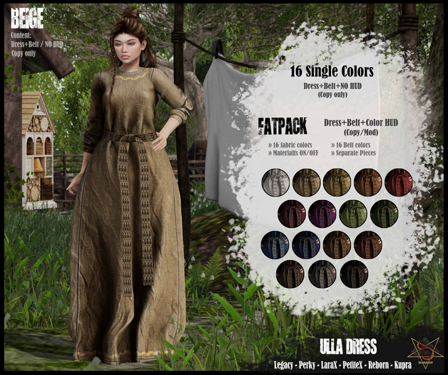 //RKS// Dress Ulla - Beige