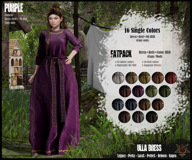 //RKS// Dress Ulla - Purple