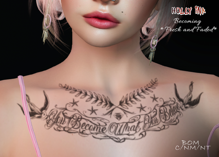 Holly Ink - Becoming BOM tattoo