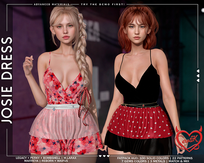 [erotiK] Josie Dress FATPACK