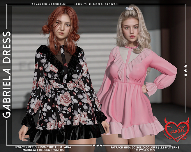 [erotiK] Gabriela Dress FATPACK