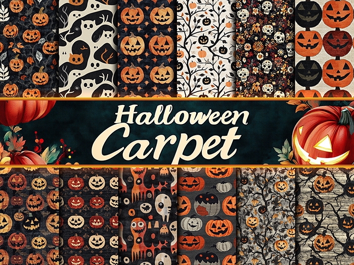 EA Design ♦ Carpet Textures - Halloween - Set 01