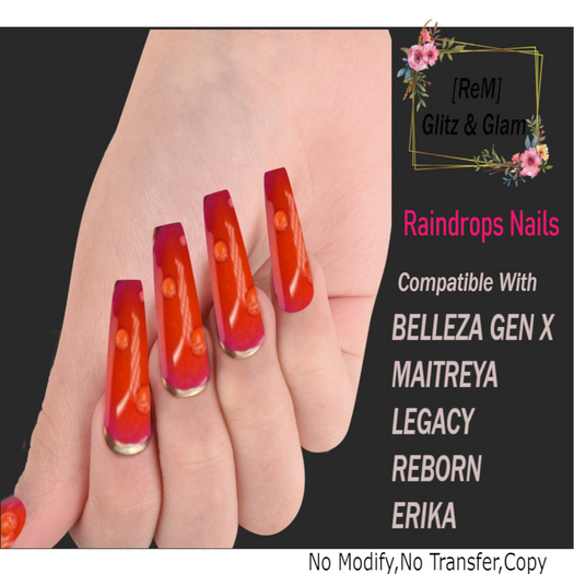 [ReM] Raindrops nails