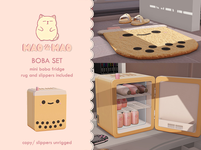 mao mao. boba set
