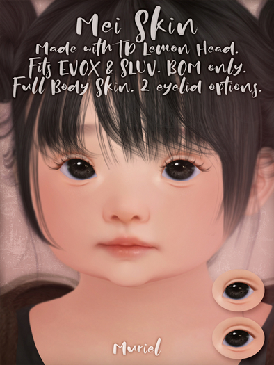 Muriel. Mei Skin (EVOX) - Almond