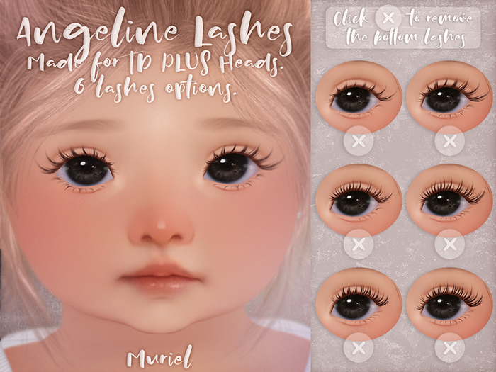 Muriel. Angeline Lashes (TD PLUS) 