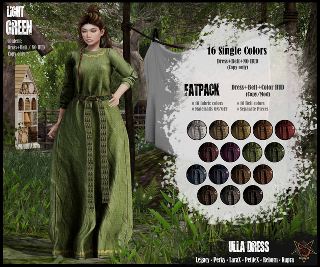 //RKS// Dress Ulla - LightGreen