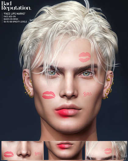 Bad Reputation - Face Lips Marks