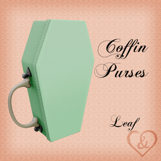 Coffin Purses - Leaf