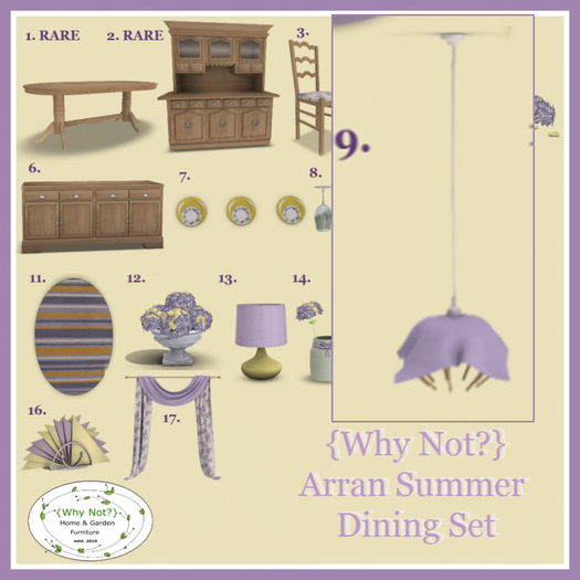 9.{Why Not?} Arran Dining Ceiling Light