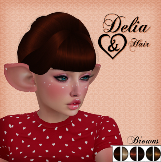 Delia Hair - Brown