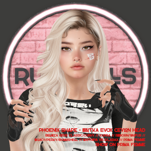 RudeGirls - Phoenix  Shape for LeLUTKA EVOX CEYLON