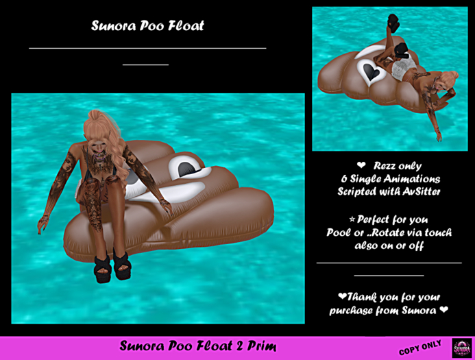 Sunora Poo Float