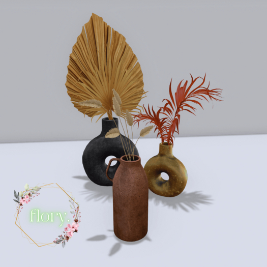 flory. - Dry Leaves in Vase Fatpack / ADD