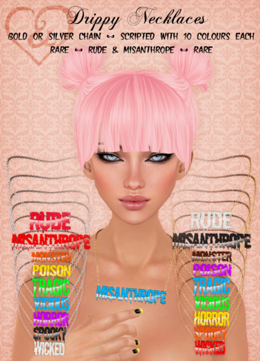 Drippy Necklaces - Misanthrope