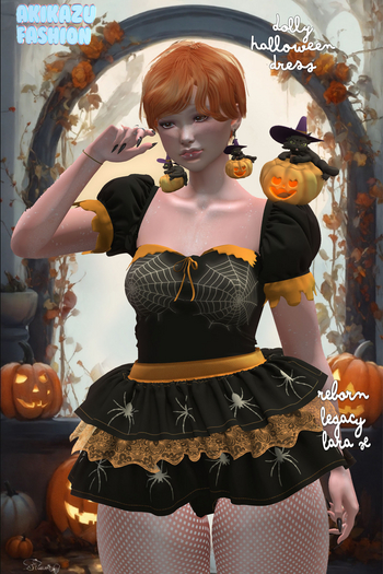 Akikazu Fashion -  Dolly Halloween Dress