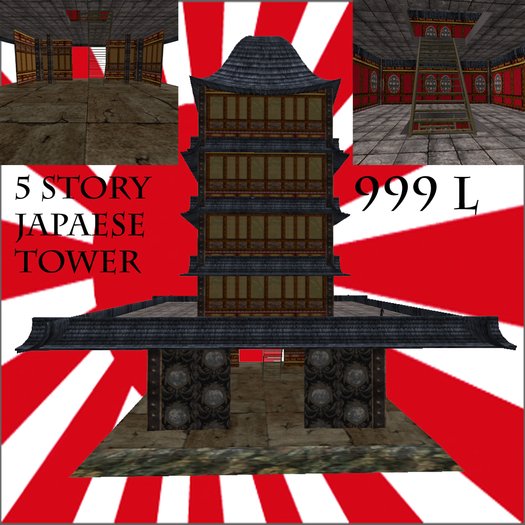 5 Story Japanese Tower