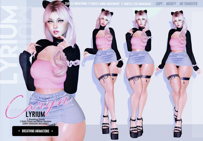 Lyrium. Caryn Breathing Stand Set