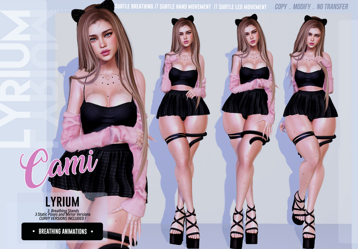 Lyrium. Cami Breathing Stand Set