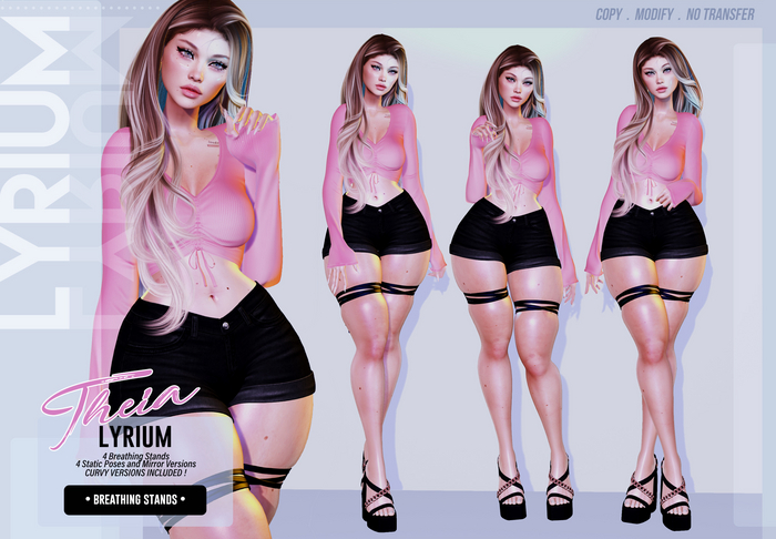Lyrium. Theia Breathing & Static Animation Set