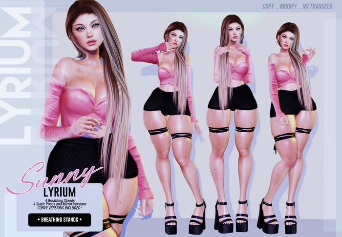 Lyrium. Sunny Breathing & Static Animation Set