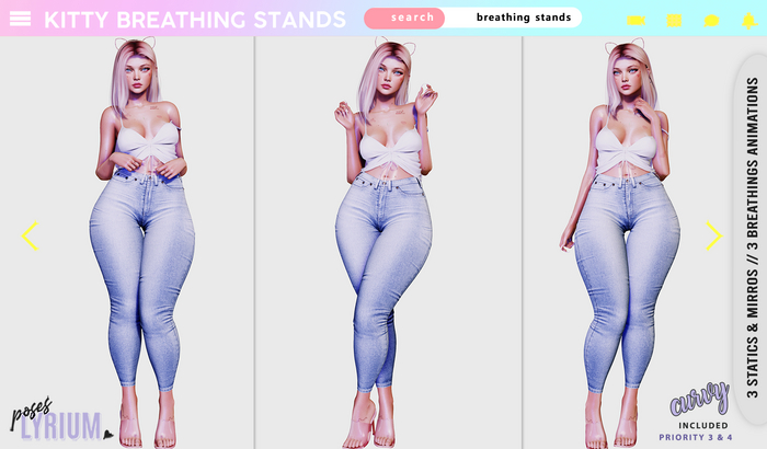 Lyrium. Kitty Breathing Stand Set