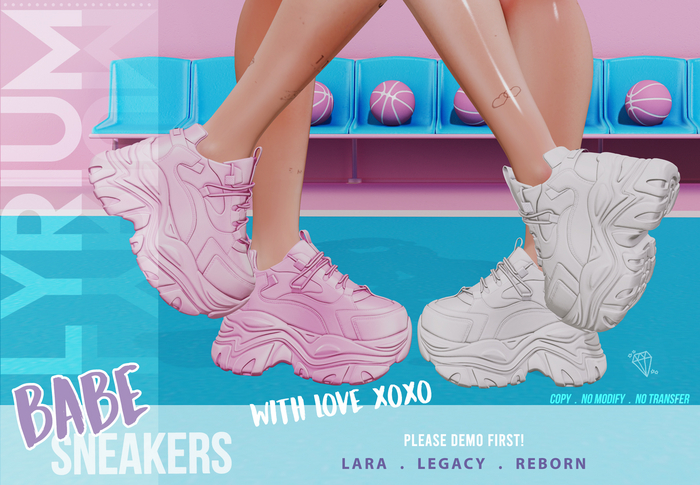 Lyrium. Babe Sneakers - FATPACK