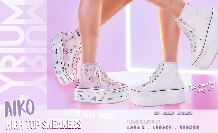Lyrium. Aiko Platform Sneakers - FATPACK