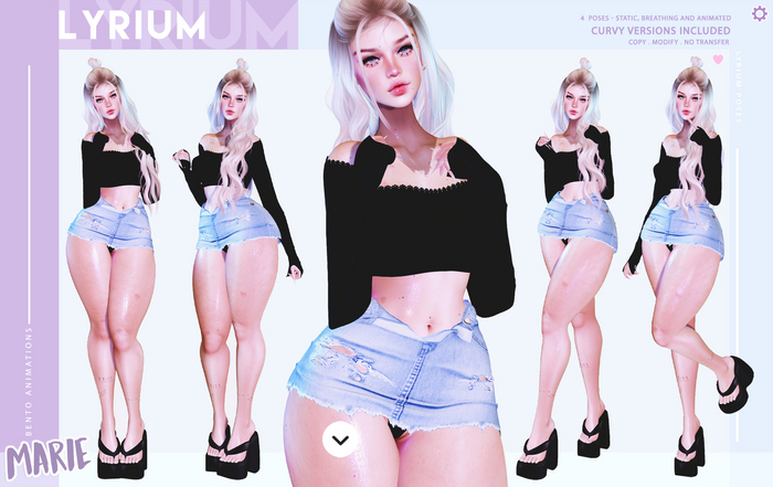 Lyrium. Marie Animation Set