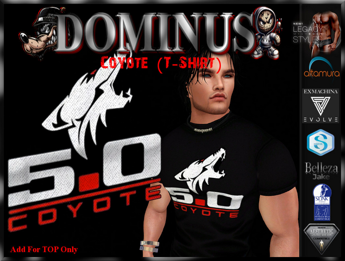 ~DOMINUS~Coyote (T-Shirt)  (ADD)