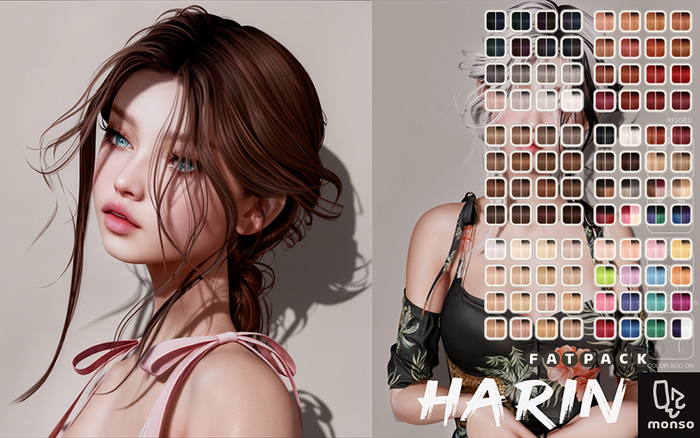 [monso] Harin Hair /Fatpack