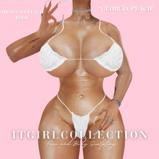 ITGIRLCOLLECTION [ GEORGIA PEACH] PEACH SHAPE