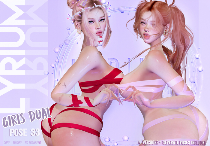 Lyrium. Girls Dual Pose 33