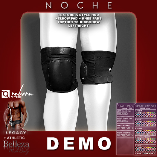 Noche. Skate Pad Set DEMO