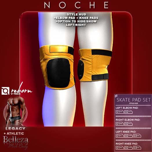 Noche. Skate Pad Set Bee