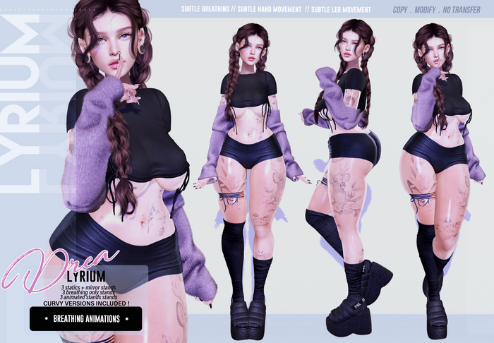 Lyrium. Drea Animations Set