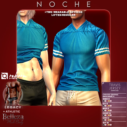 Noche. Travis Jersey Blue
