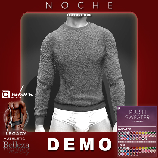 Noche. Plush Sweater DEMO
