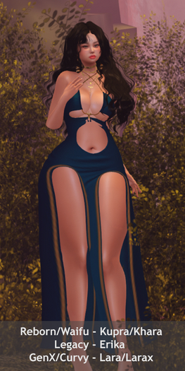 !!! Revna !!! 610 Teal/Gold Dress