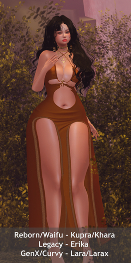 !!! Revna !!! 610 Orange Dress