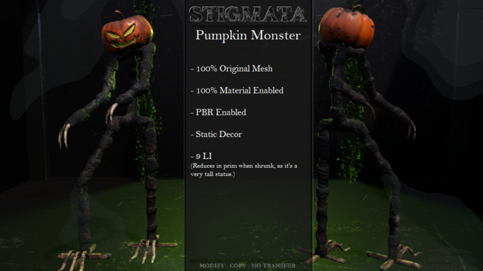 Stigmata - Pumpkin Monster - [Add Me]