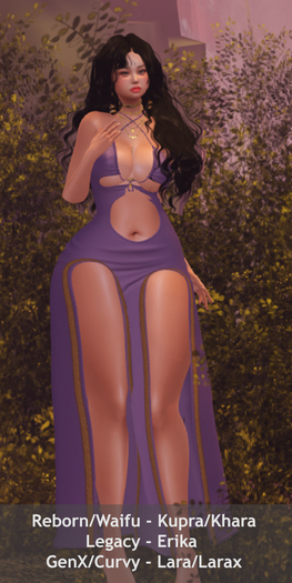 !!! Revna !!! 610 Lavendel Dress