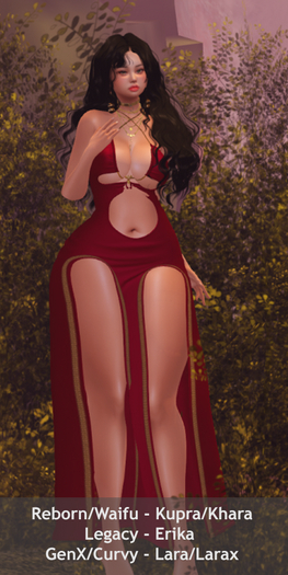 !!! Revna !!! 610 Fucia Gold Dress