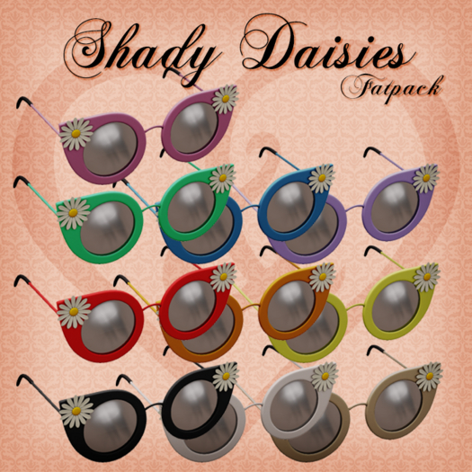 Shady Daisies Sunnies FATPACK