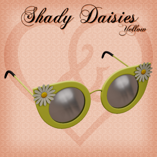Shady Daisies - Yellow
