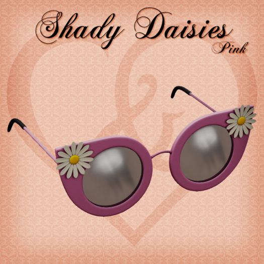 Shady Daisies - Pink
