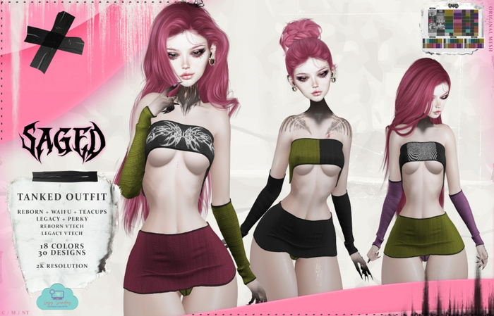 SAGED. Tanked Outfit