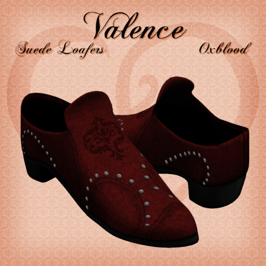 Valence Suede Loafers - Oxblood