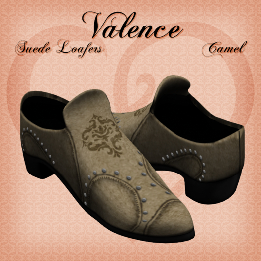 Valence Suede Loafers - Camel